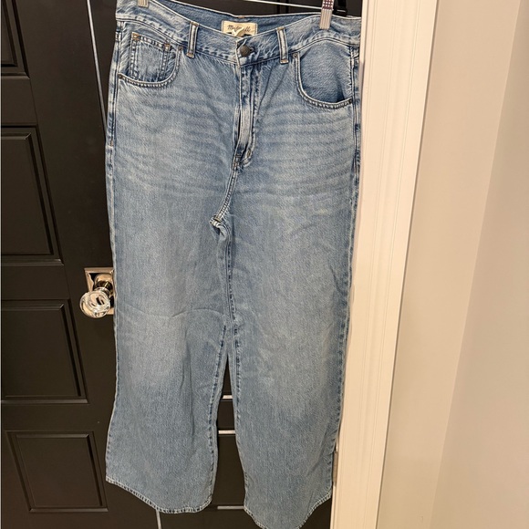 Madewell Super Wide Leg Jeans: Billings Wash - Picture 2 of 4